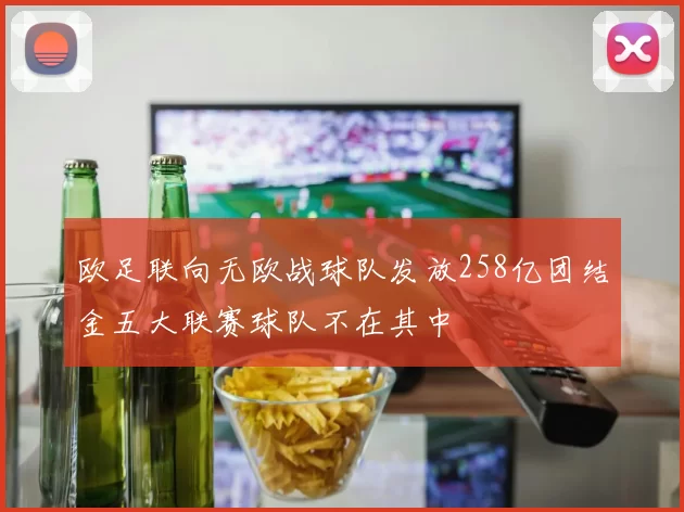 欧足联向无欧战球队发放258亿团结金五大联赛球队不在其中